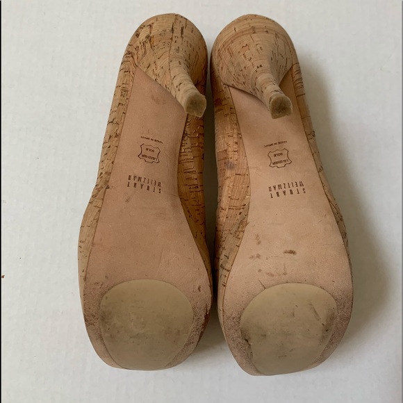 STUART WEIZTMAN Peep Toe Heels - Picture 5 of 8